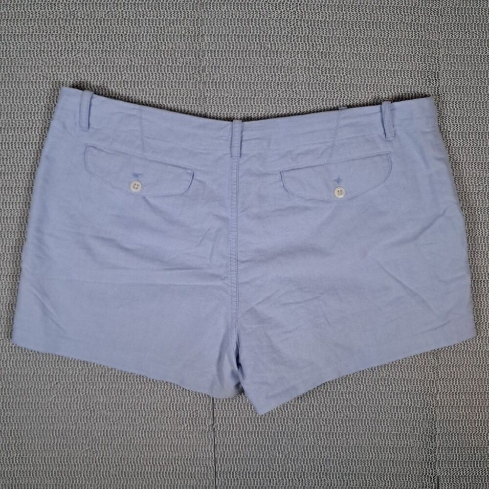 Polo Ralph Lauren Shorts Womens 14 Blue 3.5" Inseam Lightweight Cotton Preppy - Picture 6 of 8